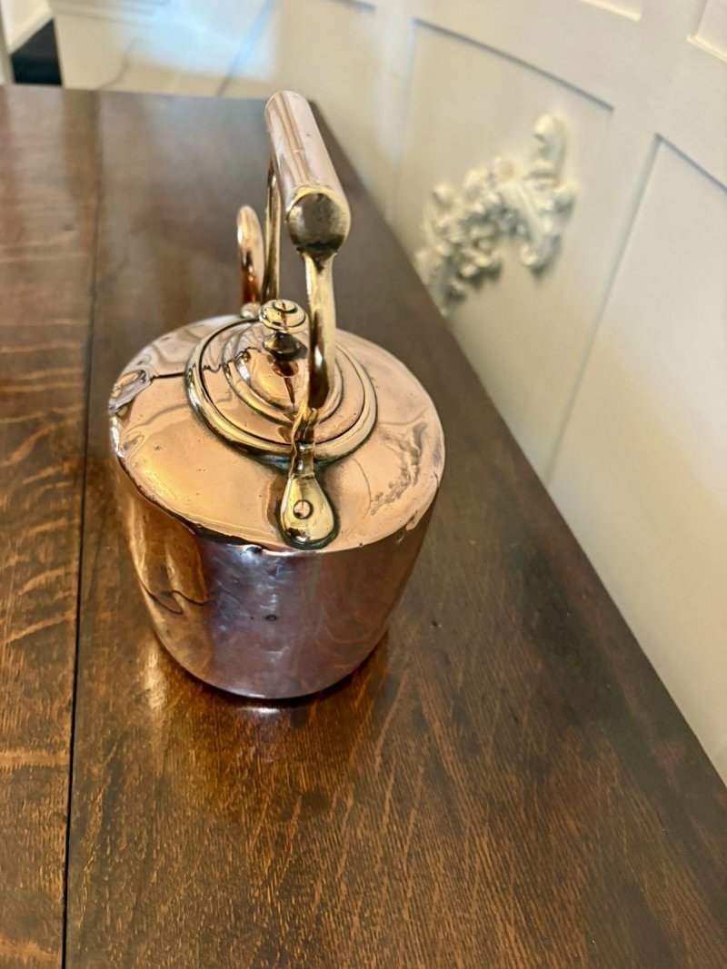 Antique George III Copper Kettle